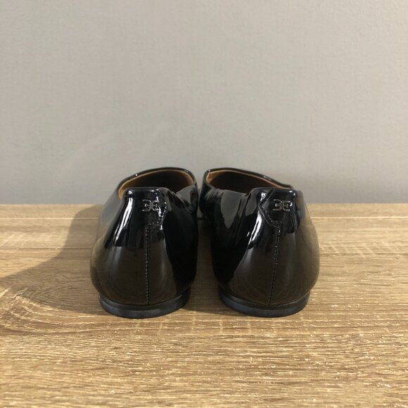 Sam Edelman Wanda Womens Size 8.5M Black Patent Leather Pointed Toe Flats - Picture 6 of 11
